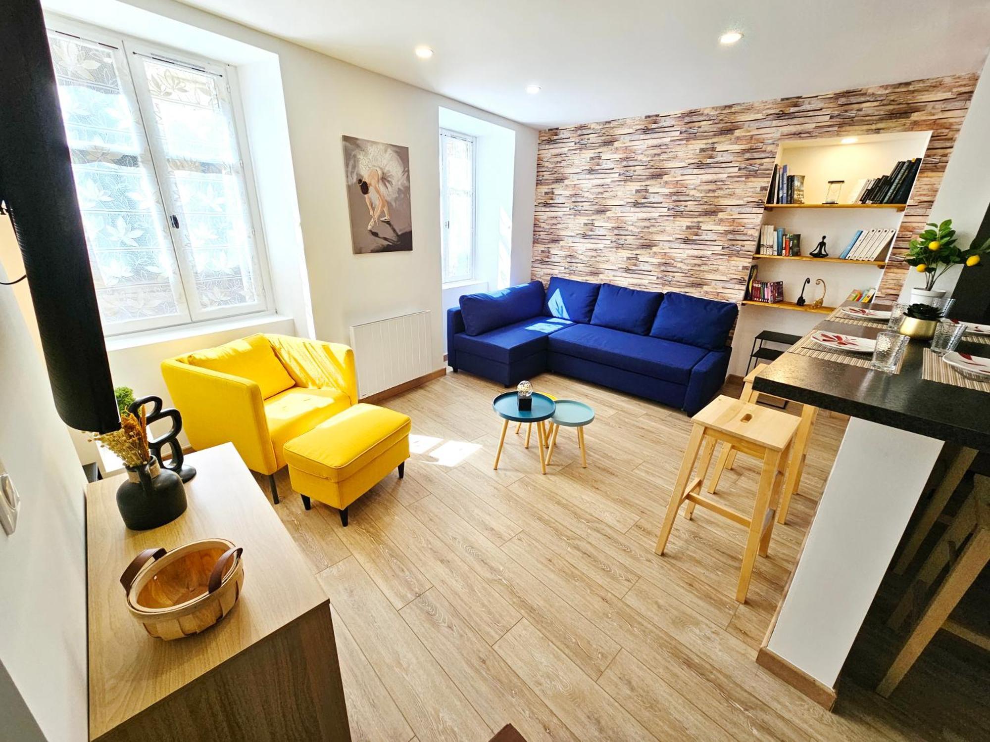 Rez De Chaussee Appartement A Tournus - Yellow Eksteriør billede