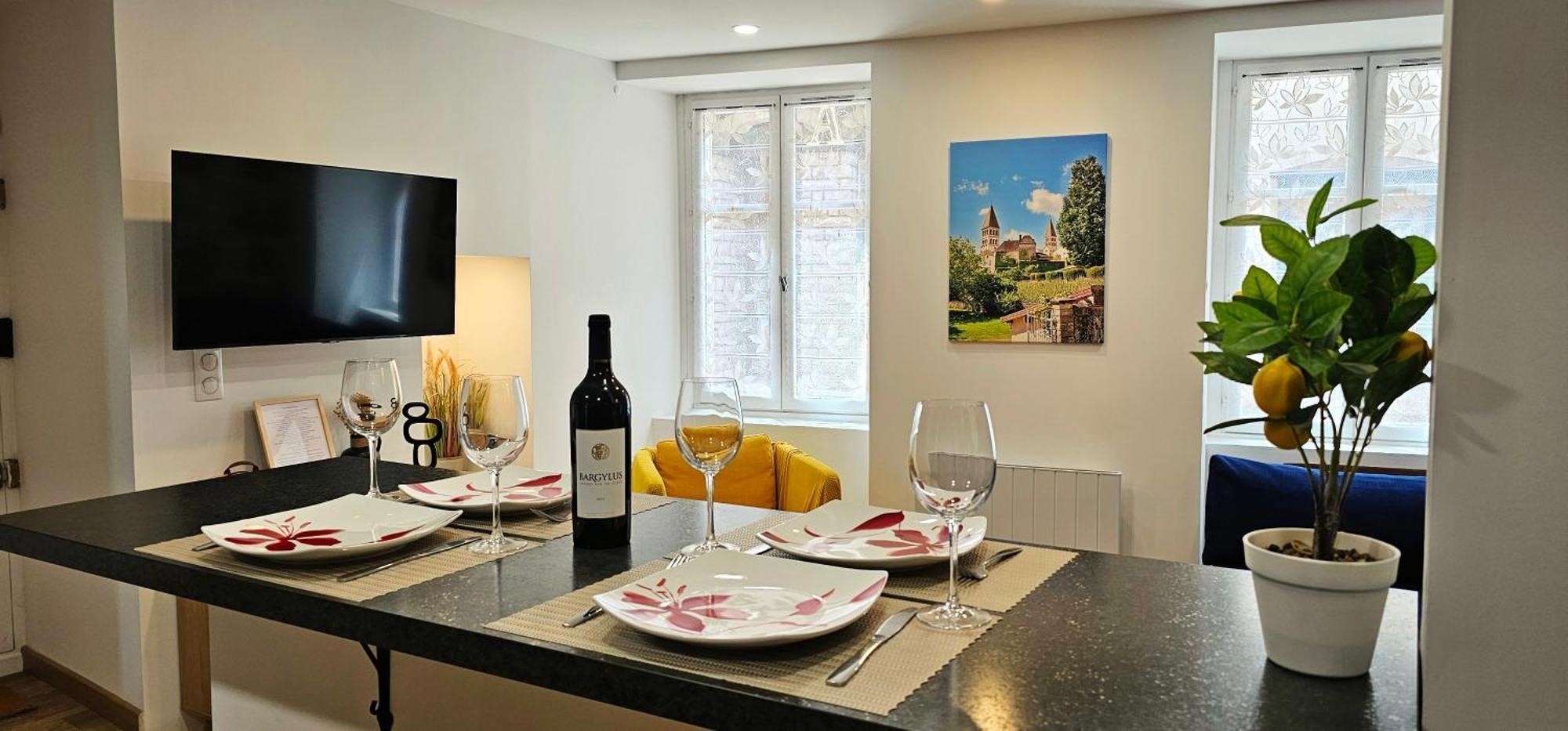 Rez De Chaussee Appartement A Tournus - Yellow Eksteriør billede